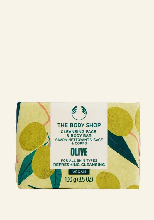 Olive Cleansing Face & Body Bar 100g.