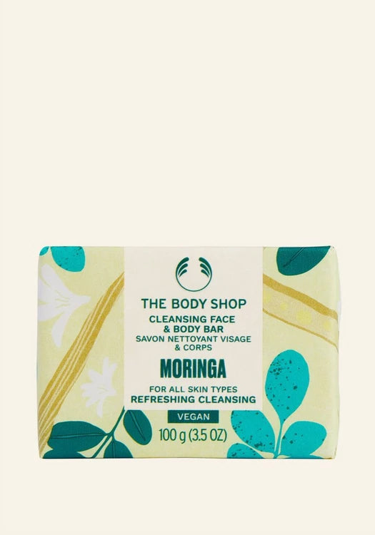 Moringa Cleansing Face & Body Bar 100g.