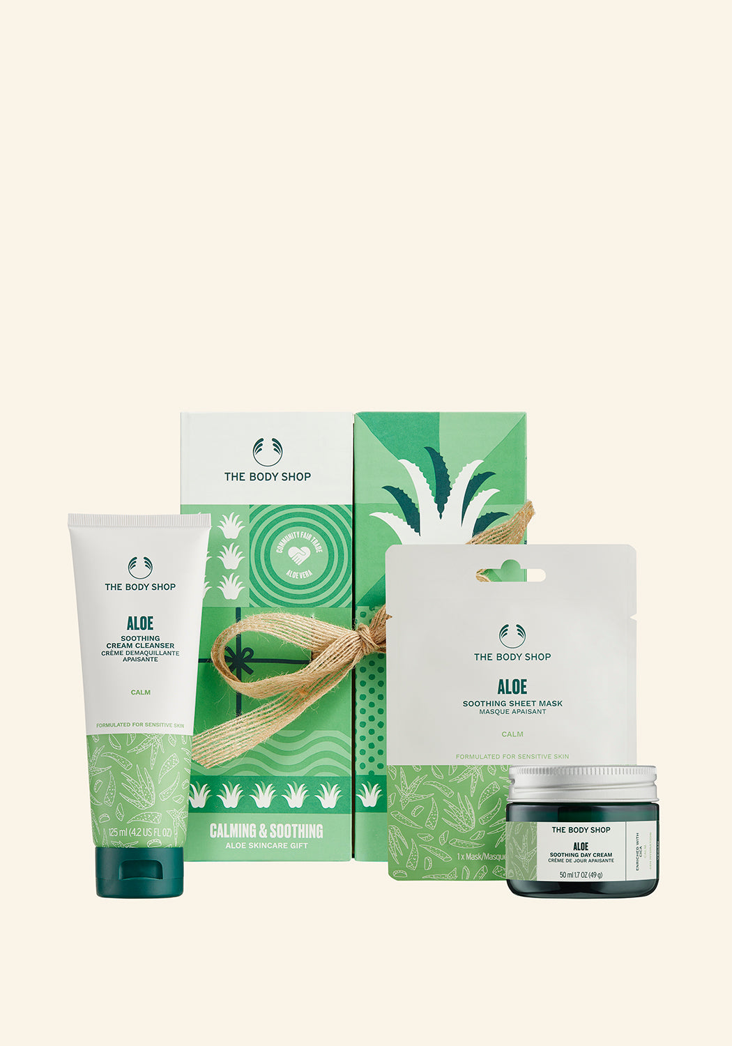 Calming & Soothing Aloe Skincare Gift