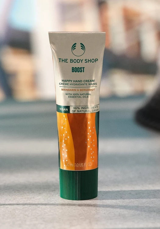 The Body Shop Boost Happy Hand Cream
